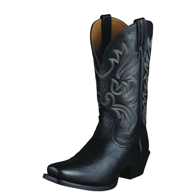 Ariat Western: Legend Botas Western Hombre - Negras (STKPM2198)